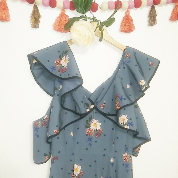 Nwt Keepsake Run Free Floral Jumpsuit - Picture 3 of 8